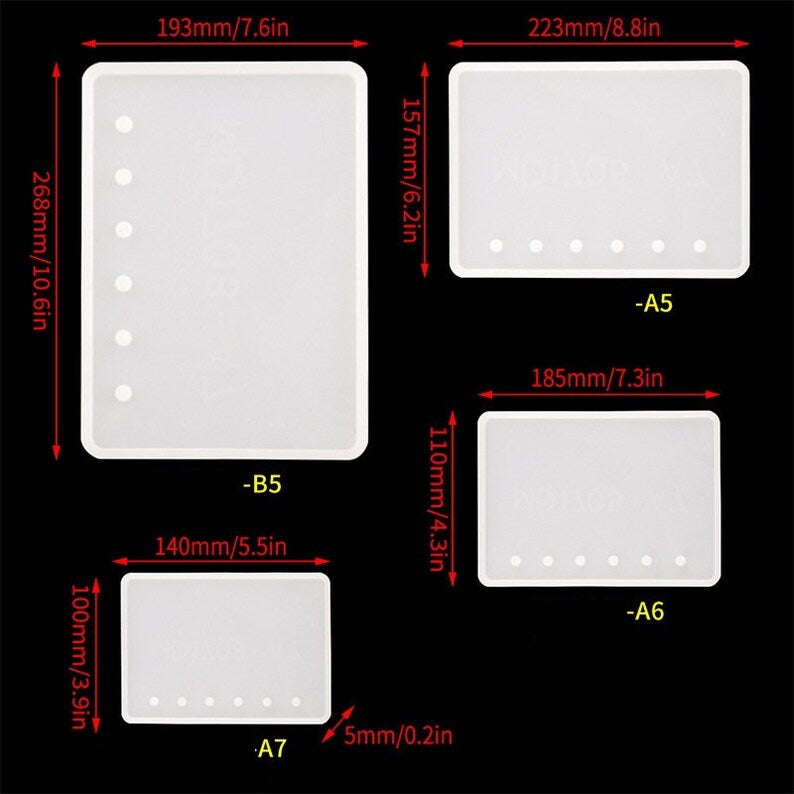 Book Cover Mold (1 piece)