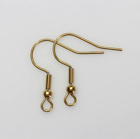 Earring Hooks (10 pairs)