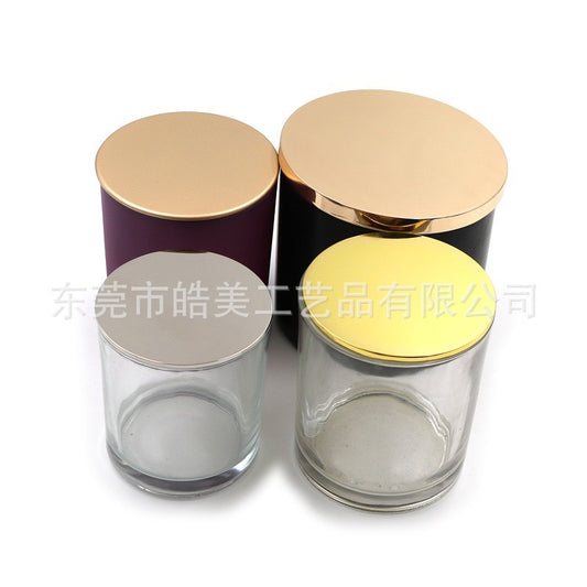Glass candle Jar (Aluminum lid)