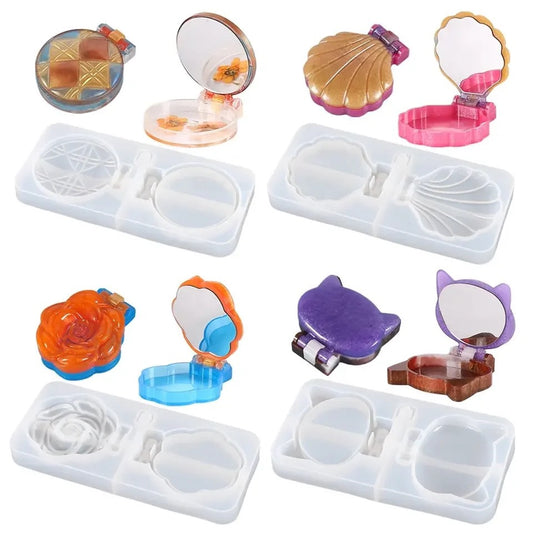 Compact Mirror Mold (1 mold + 1 mirror)