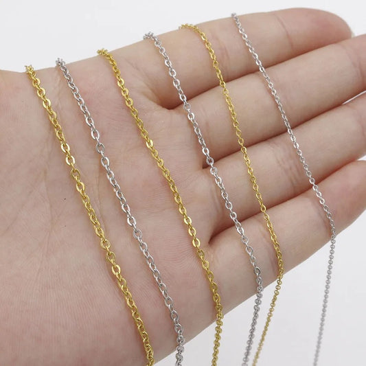 Stainless Steel Lobster Clasp Necklace