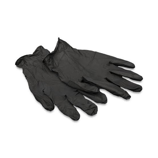 Black Latex Gloves (5 Pairs)