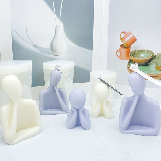 Figurine Thinker Mold