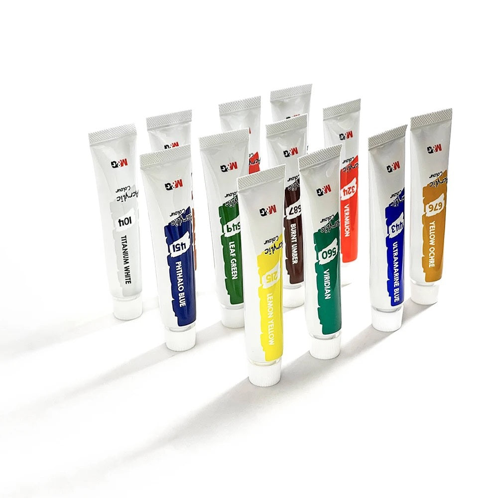 Acrylic Paste (12 colors)