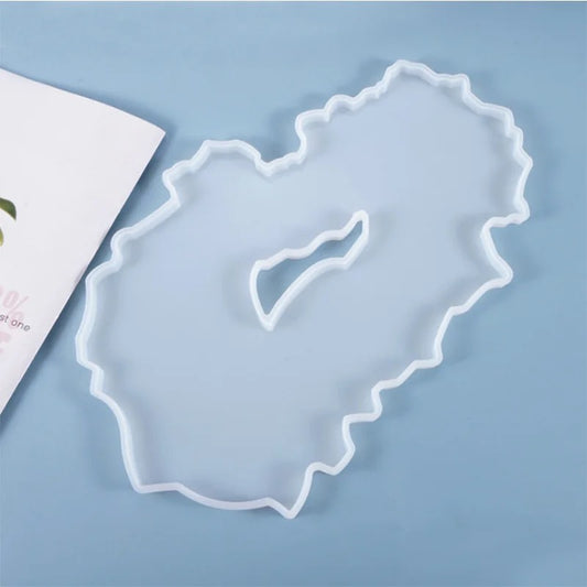 Irregular Geode Tray Mold