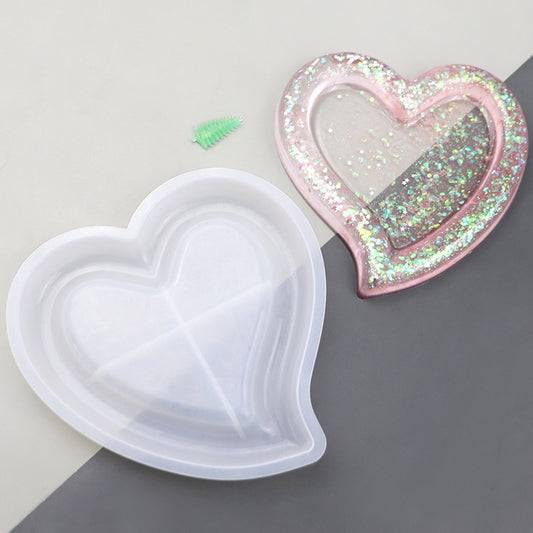 Heart Shape Coaster Mold