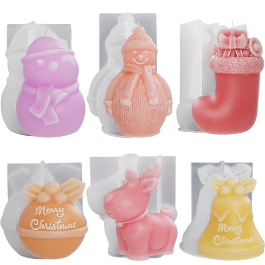 Christmas Candle Mold