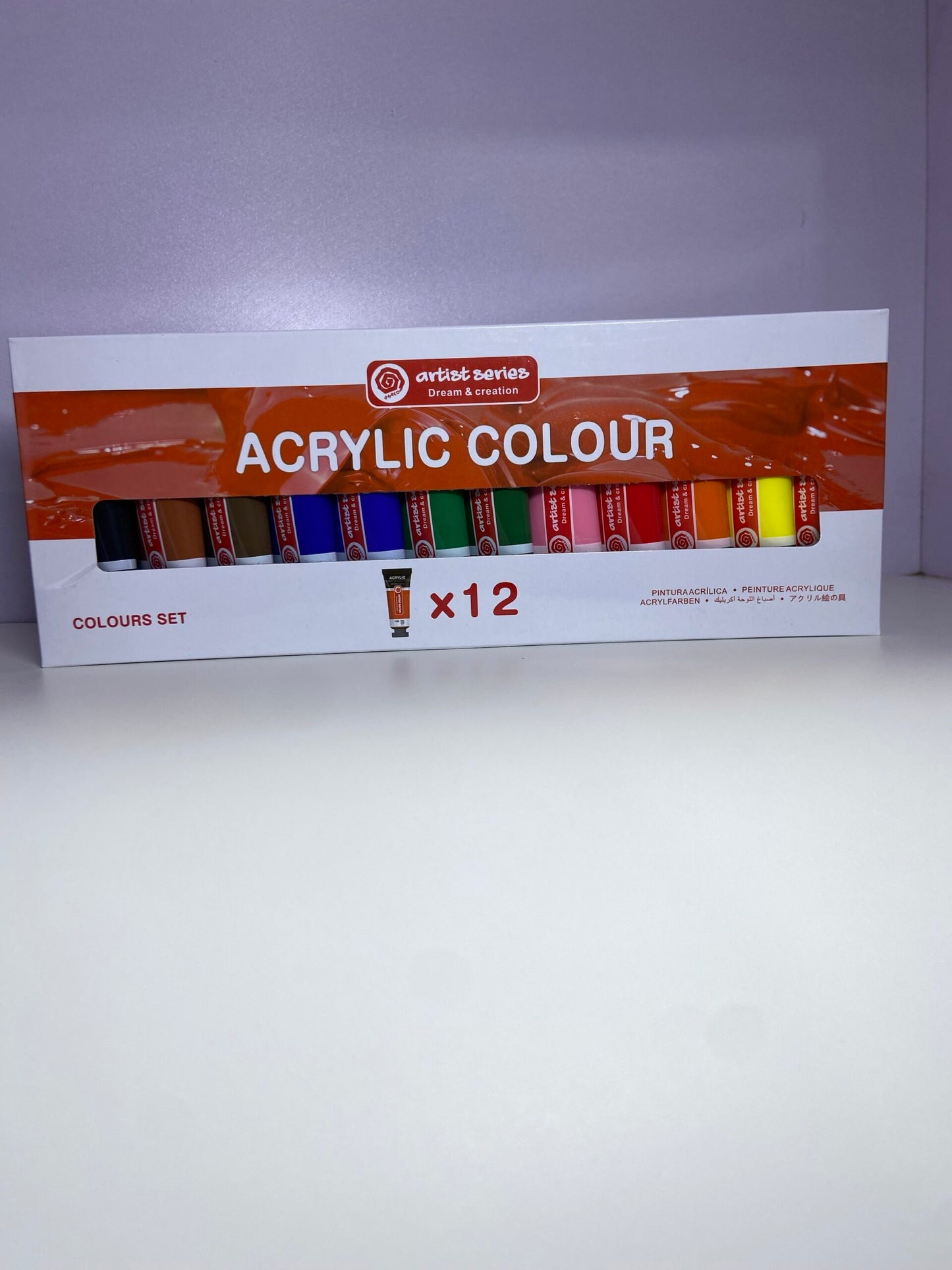Acrylic Color Paste (22ml | 12 colors)