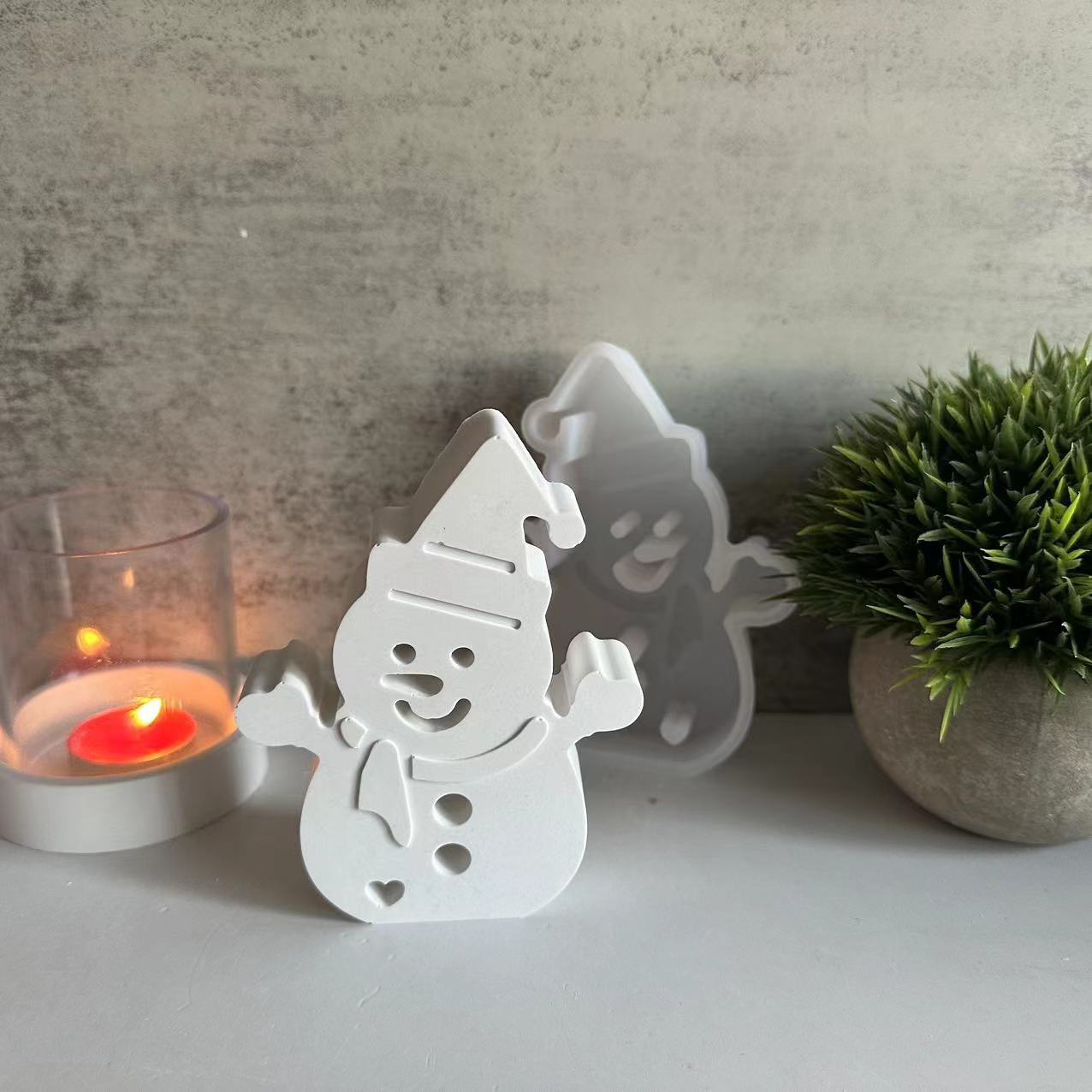 Christmas Snowman Mold ||